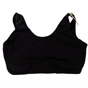 Harper Wilde Black Cotton Scoop Bralette Size 2XL